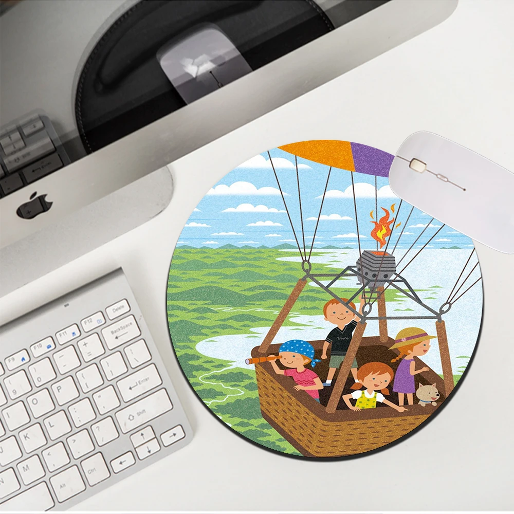 

MRGLZY Drop Shipping Hot Sale Cartoon Mouse Pad PC Gaming Accessories Kawaii Small MousePad Rugs 20X20/22X22CM Rubber Desk Mat