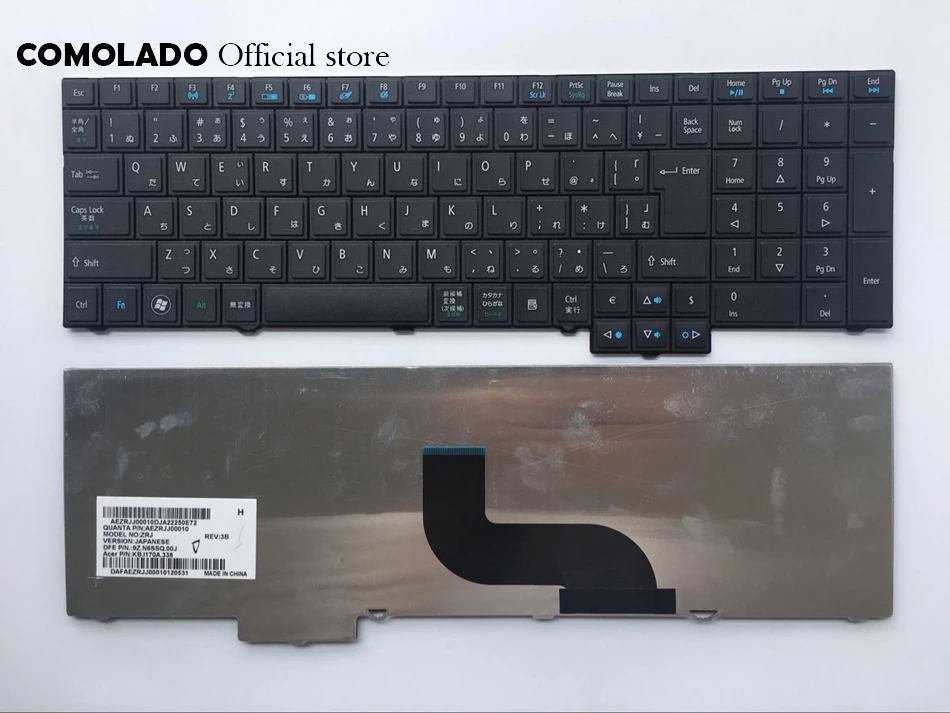 Арабско французская AF Венгерская итальянская Японская Клавиатура для ноутбука