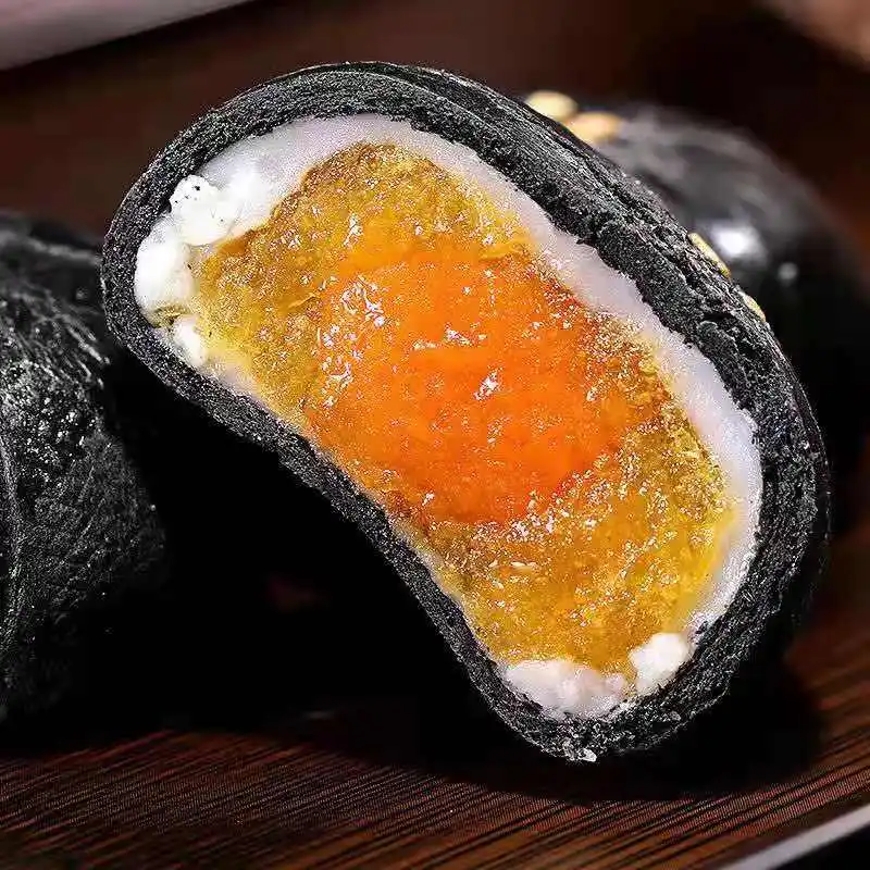

Black gold crisp egg yolk crisp women kids casual snacks 6pcs 240g