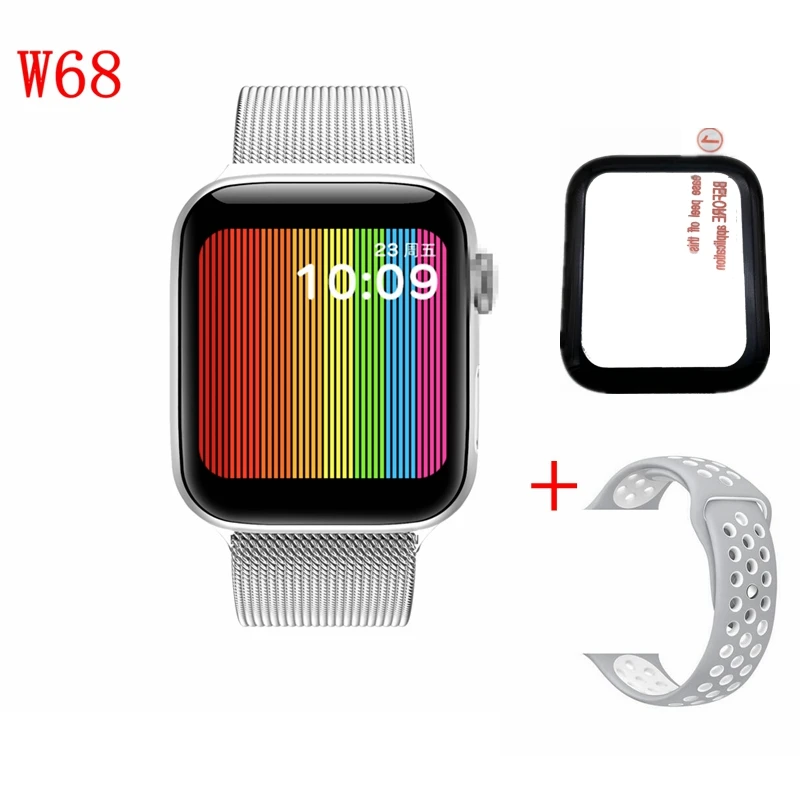 16 Часы 5 IWO 12 Pro Bluetooth Смарт часы W68 1:1 Смарт часы 44 мм чехол для Apple iOS Android телефон сердечного ритма PK IWO 11 lite P70 - Цвет: 16
