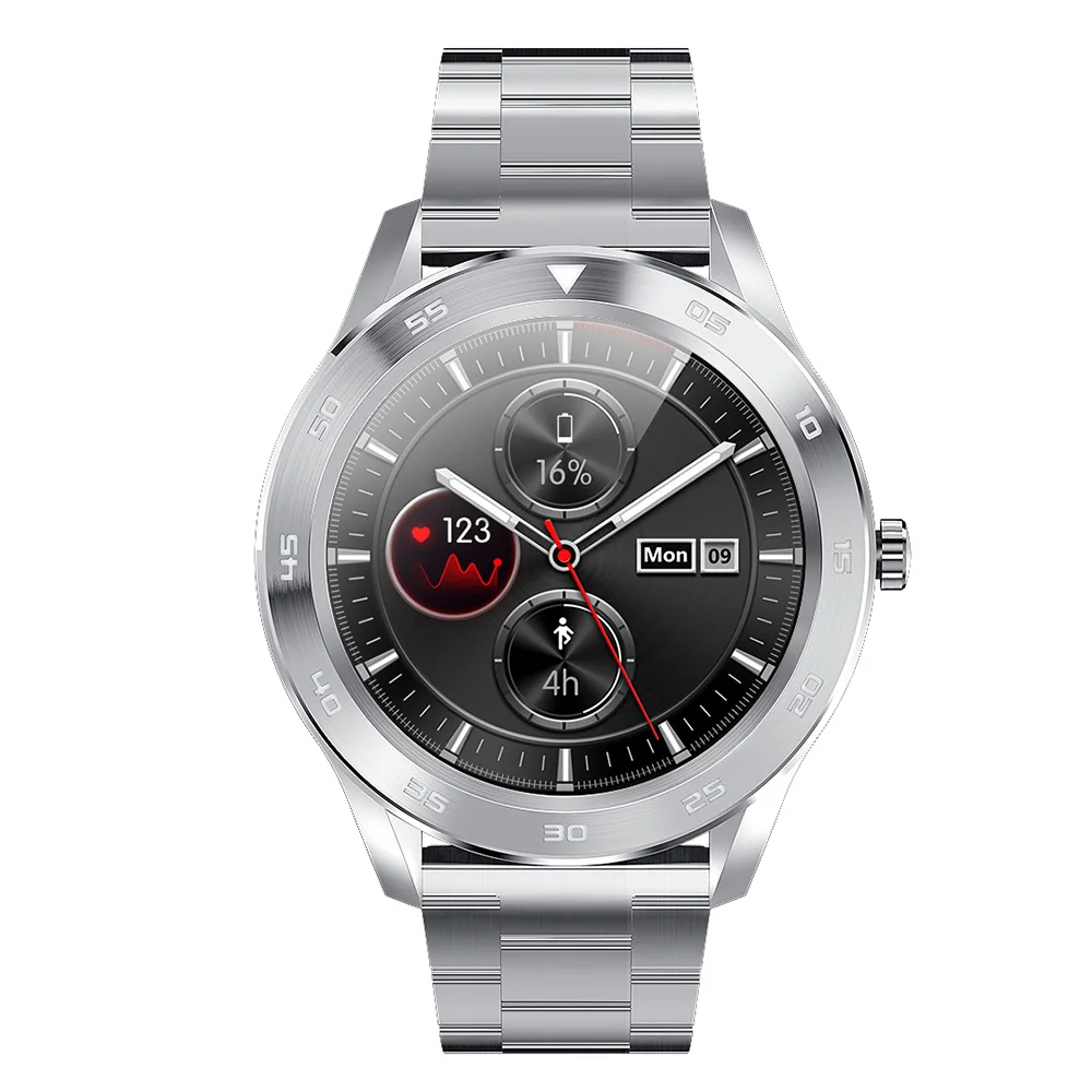 D98 бизнес Смарт часы человек IP67 1,3 ''ECG обнаружения Сменные циферблаты Smartwatch часы монитор сердечного ритма браслет