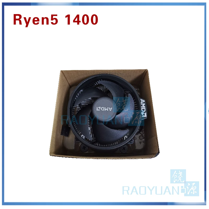 Процессор AMD Ryzen 5 1400 R5 1400 R5-1400 3,2 ГГц четырехъядерный процессор YD1400BBM4KAE разъем AM4 с охлаждающим вентилятором
