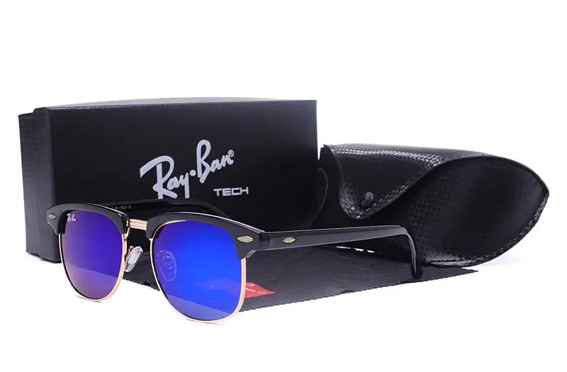 Новинка RayBan RB3016, мужские винтажные Поляризованные солнцезащитные очки, Классические брендовые солнцезащитные очки с покрытием, линзы для вождения, солнцезащитные очки для мужчин/женщин RayBan