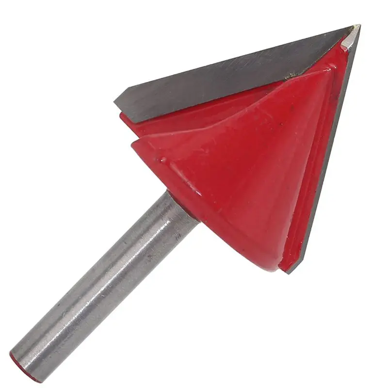 6 мм V бит Cnc твердосплавная концевая фреза Вольфрамовая сталь