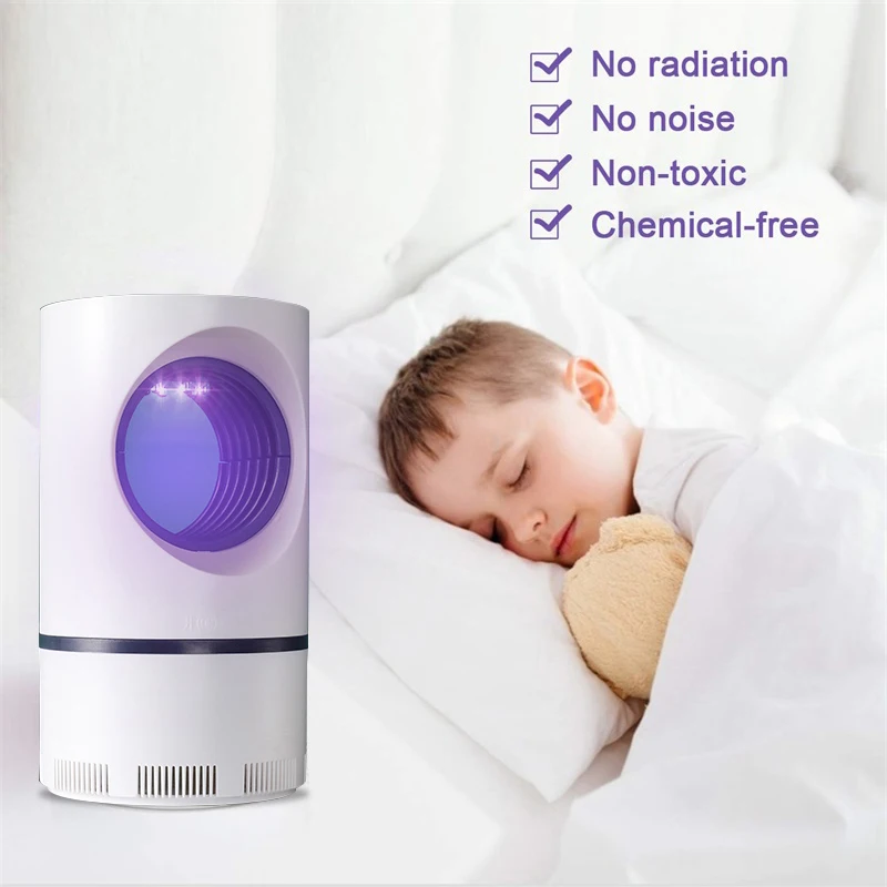 

Led Mosquito Killer Lamp UV Night Light USB Electric Photocatalytic Repellent Trap Light For Bedroom/Kitchen/Courtyard/Outdoor