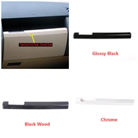 1 piece abs car interior storage compartment panel strip decorative trim accessories for land rover discovery 3 2004 2009