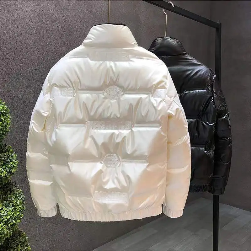 Men's Down Jacket Winter New High-end Men's Jacket Casual Thickened Stand-up Collar Warm White Duck Down Men's Top
