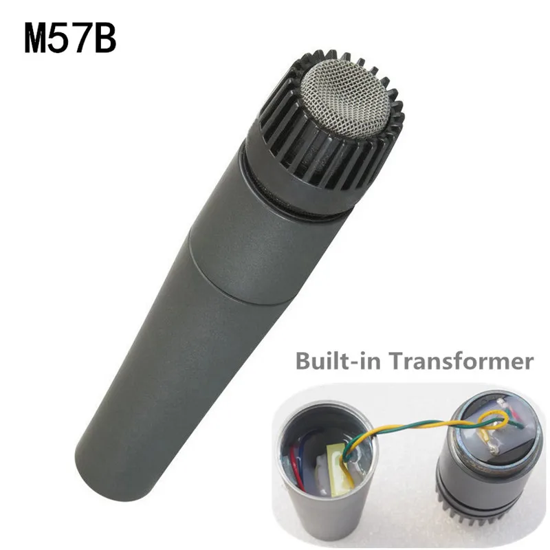 Finlemho микрофон Dyanmic Capsule звукозаписывающий студийный SM57 Профессиональный для гитарного усилителя барабанный набор инструментальный микшер аудио