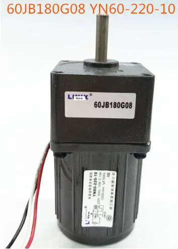 3 линии постоянной скорости LINIX редуктор двигателя 60JB180G08 YN60 220 10 замедление новый