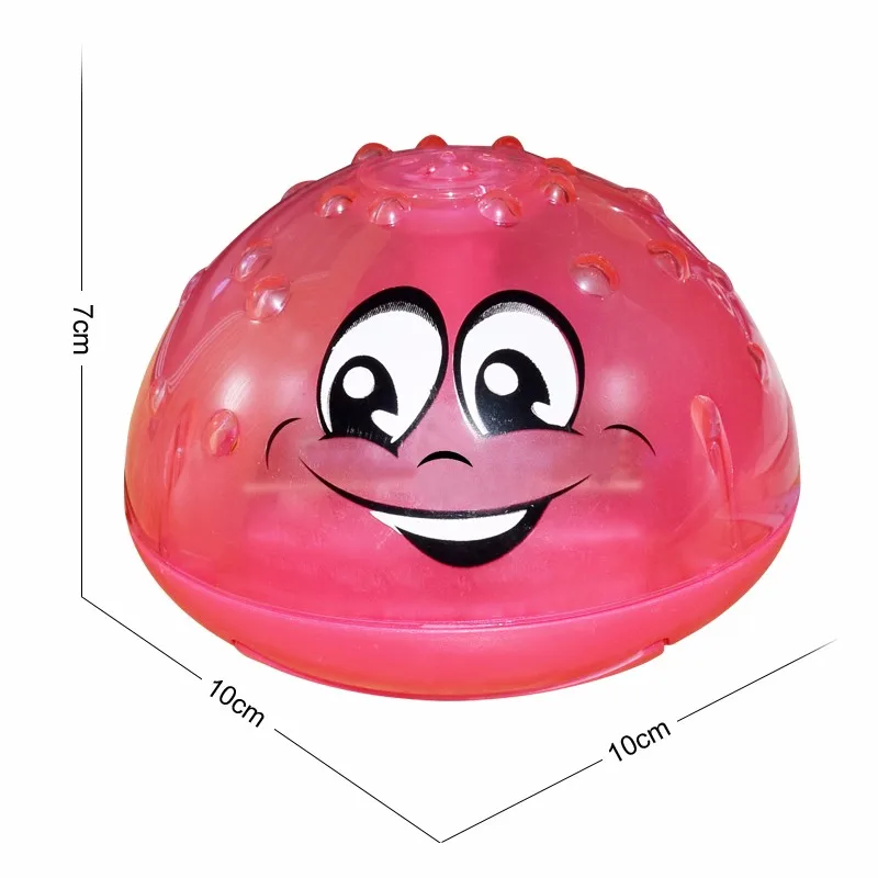 Детский спрей яркий светодиодный светильник вращающийся с душевой камерой