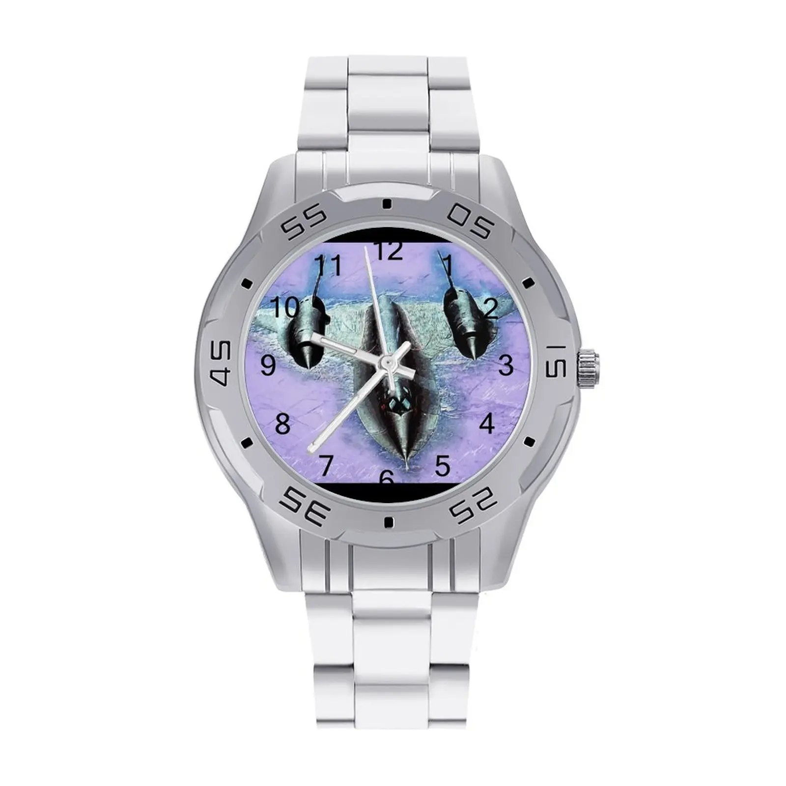 

Stealth Quartz Watch Travel Strong Wrist Watch Stainless Design Wideband Boys Wristwatch