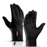 unisex touchscreen winter thermal warm cycling bicycle bike ski outdoor sports full finger camping hiking motorcycle gloves