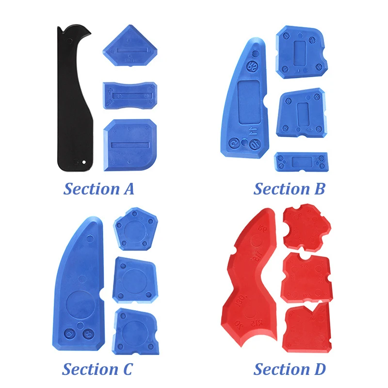 

Sealant Tool Caulking Tool Kit for Bathroom Kitchen and Frames Sealant Seals K888