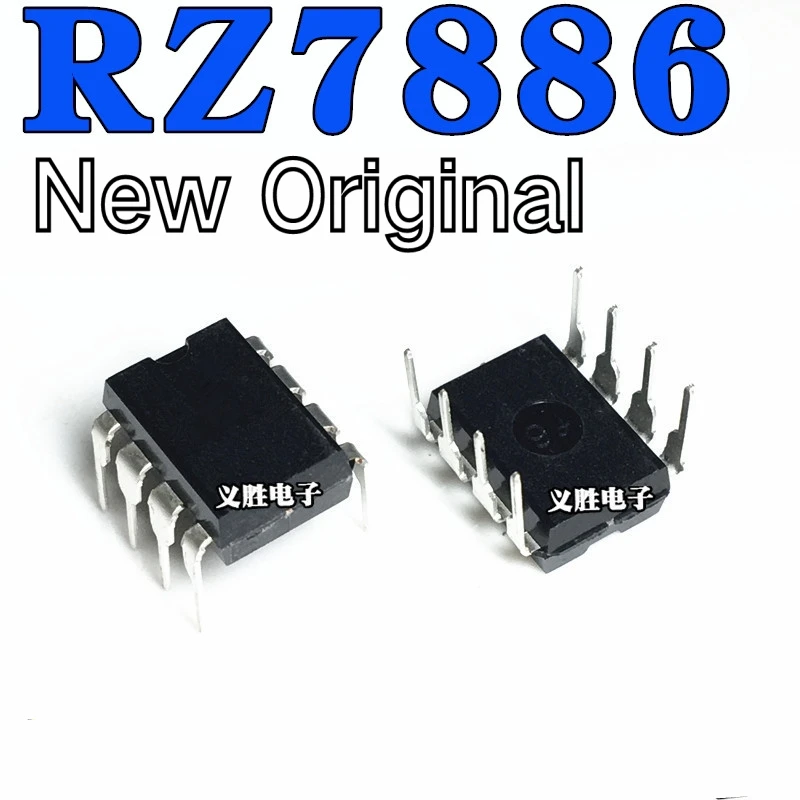 

Новый оригинальный RZ7886 In-line DIP8 чип драйвера двигателя высокого тока до 13A для электрических игрушек IC