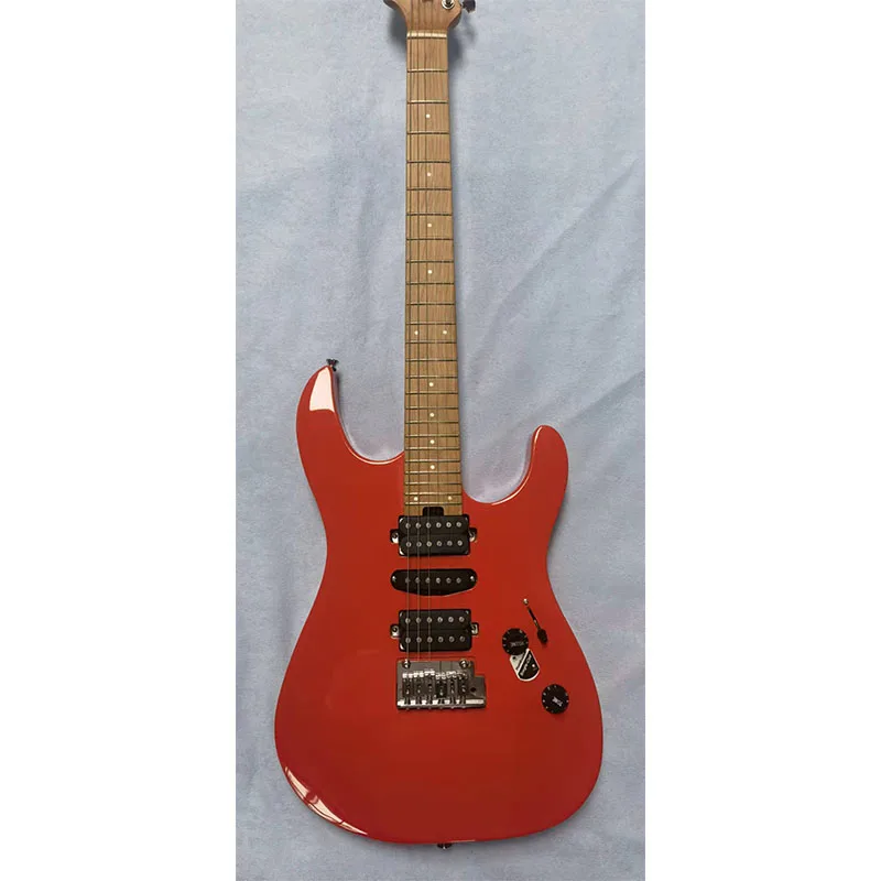 

Fashionable six string electric guitar is suitable for both boys and girls. The store can customize various styles of electric g