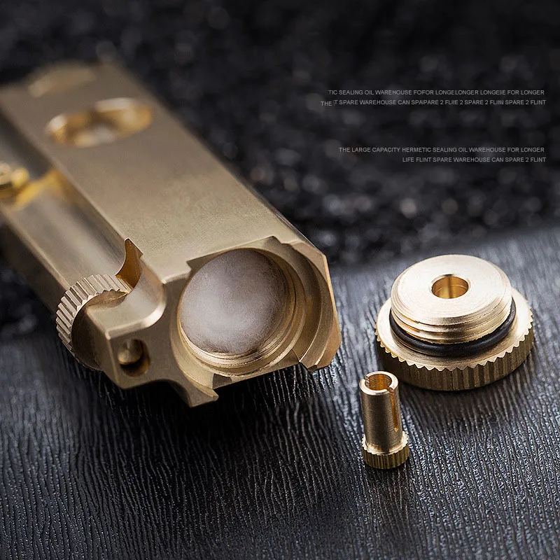 Бесплатная доставка Высококачественная Зажигалка из латуни ручной работы