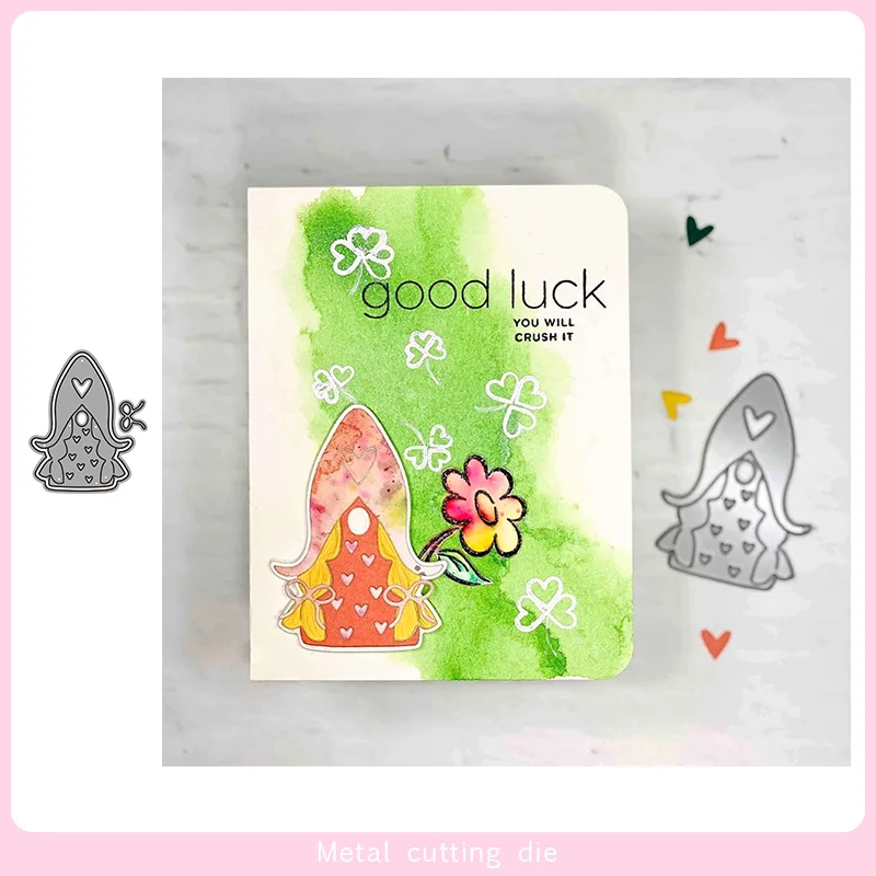 Металлические Вырубные штампы в виде мини куклы для сделай сам скрапбукинга