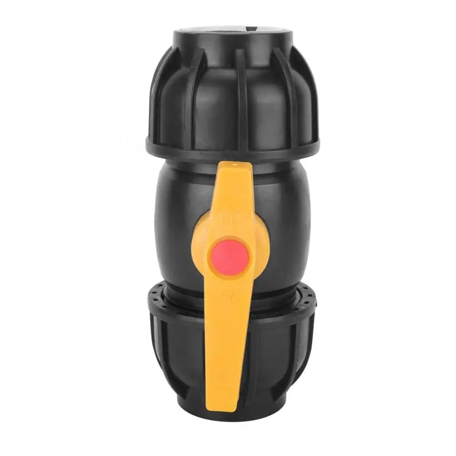 Соединитель шарового клапана диаметром 50 мм из полиэтилена фитинги для