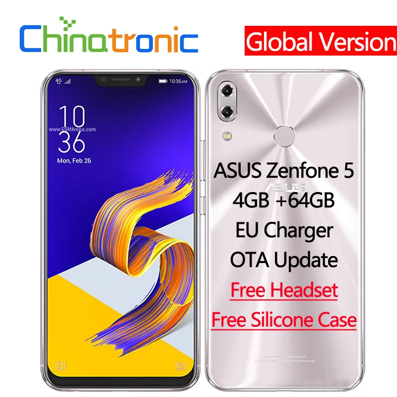Asus Zenfone 5 ZE620KL смартфон с дюймовым дисплеем восьмиядерным процессором Snapdragon ОЗУ 4