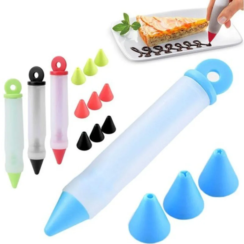 4 силиконовых пастели печенье ручки для торта письма пустышки шоколадные