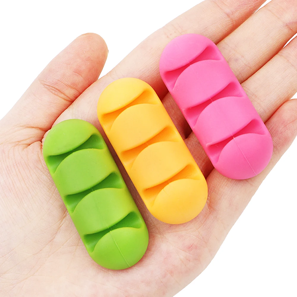 LEEPEE зажим для наушников USB кабель автомобильный держатель провода самоклеящаяся