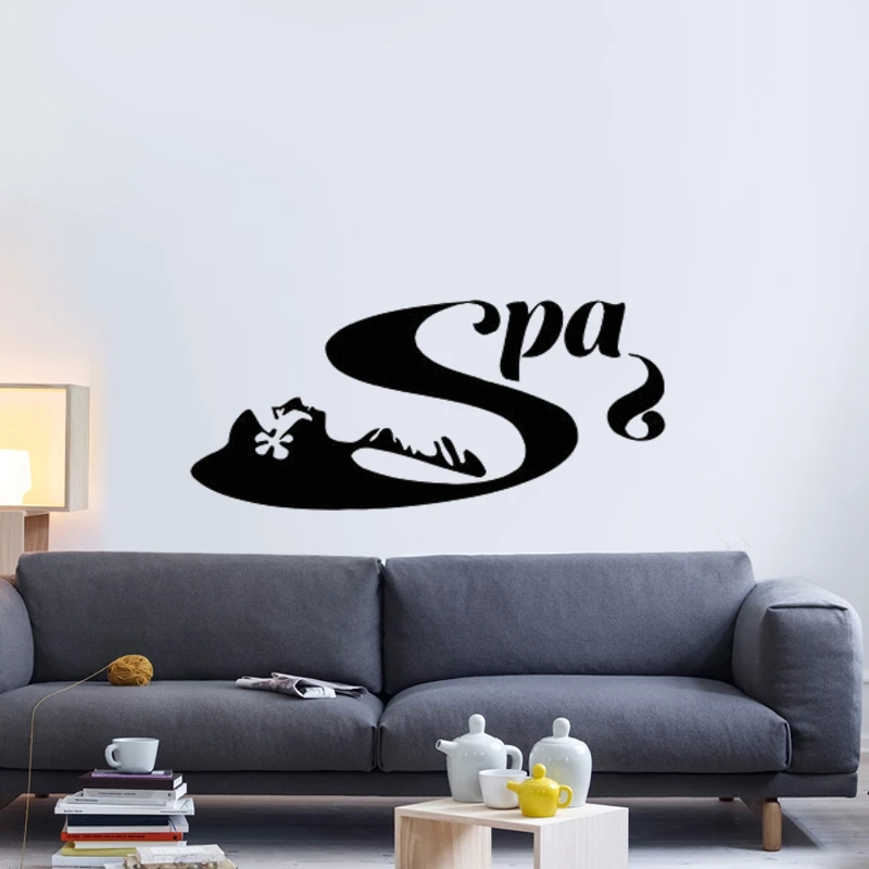 

Massage Spa Decal Beauty Salon Sticker Beauty Posters Vinyl Wall Decals Decor Mural Beauty Salon Spa Sticker