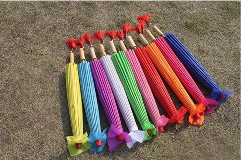 Высокое качество китайский цвет ed белые Солнцезащитные Зонтики бумажный