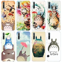Anime Studio Ghibli Totoro Soft Silicone Case for Huawei Lite 2018 Y7A Y9A Prime 2018 2019 Y9S Y5P Y6P Y7P Y8P Cover