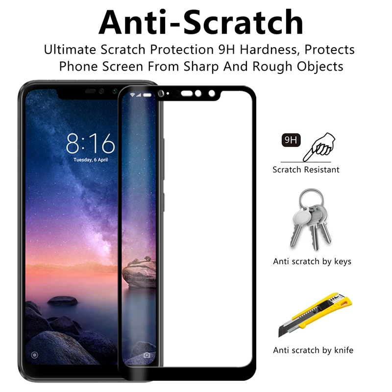 Закаленное стекло для Xiaomi Redmi K20 PRO 7A Note 7 Pro 6 на xiomi 6A GO 5A Защитная пленка