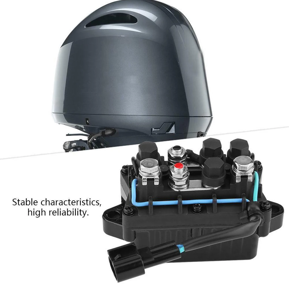 

Replacement Durable Trim Relay Accessories Easy Install Outboard Engine Direct Fit Practical 2 Pins For Yamaha 63p-81950-00-00