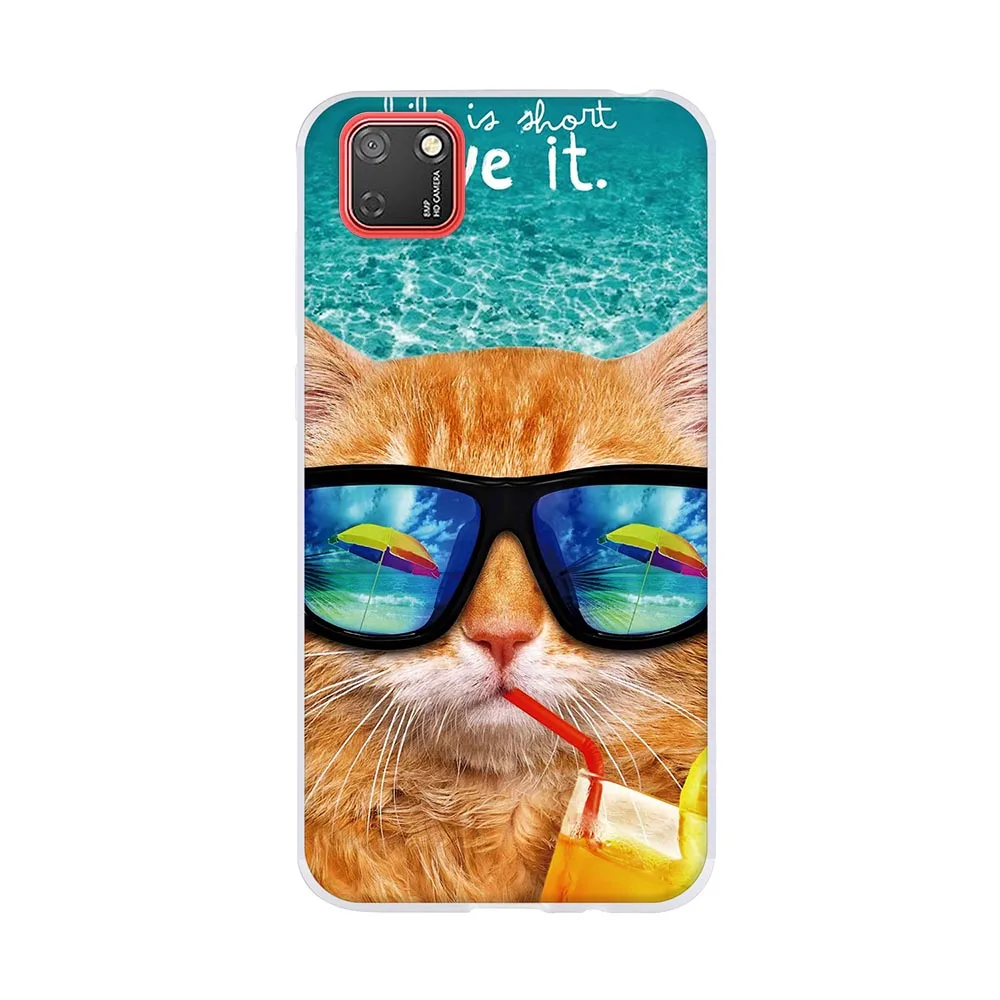 

Phone Case For Huawei Y5P Case 5.45" Soft TPU silicone DRA-LX9 Cover For Huawei y5p 2020 coque Bumper full 360 Protective fundas