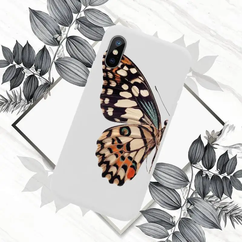 

Cute Butterfly Phone Case Candy Color for iPhone 11 12 mini pro XS MAX 8 7 6 6S Plus X SE 2020 XR