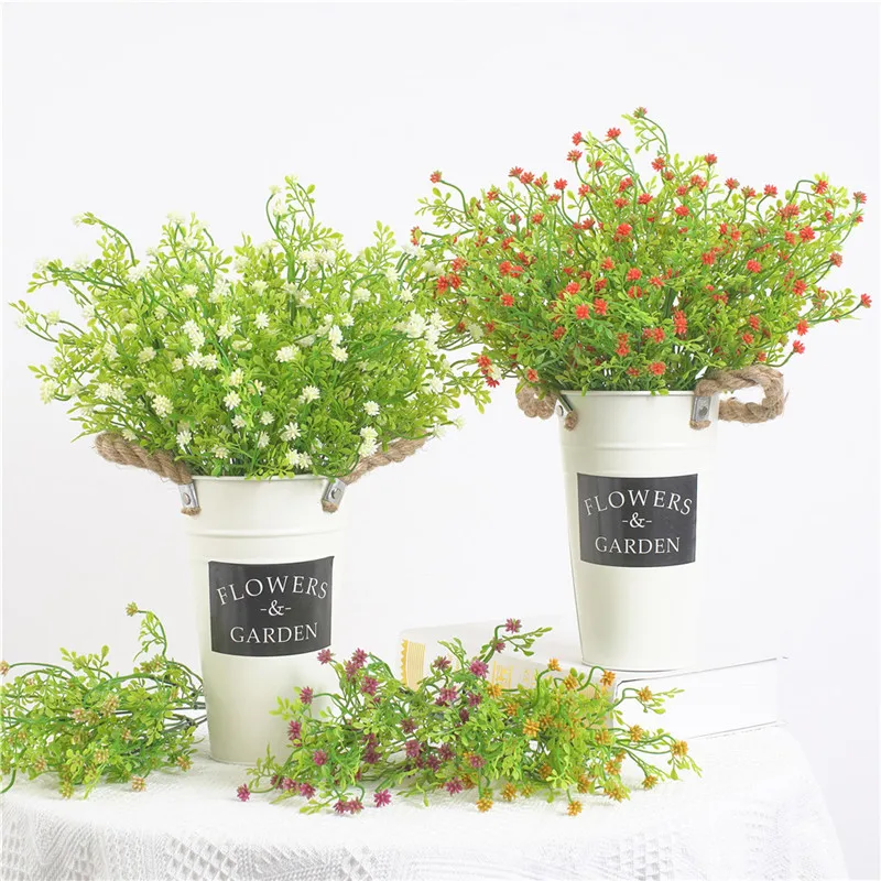 Искусственные цветы 5 крестов искусственные Гипсофилы свадебное украшение