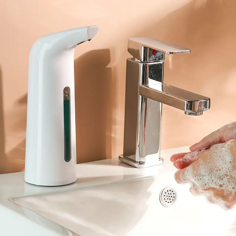 400ml Automatic Liquid Soap Dispenser Useful Smart Sensor Touchless Electroplated Sanitizer Kitchen Bathroom Dropship | Обустройство