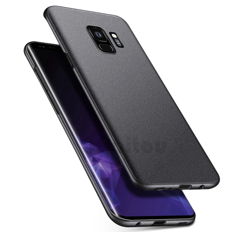 UPaitou Sandstone PC Case for Samsung Galaxy Note 9 8 S9 S8 Plus S7 S6 Edge Hard Matte Anti Fingerprint Cover |
