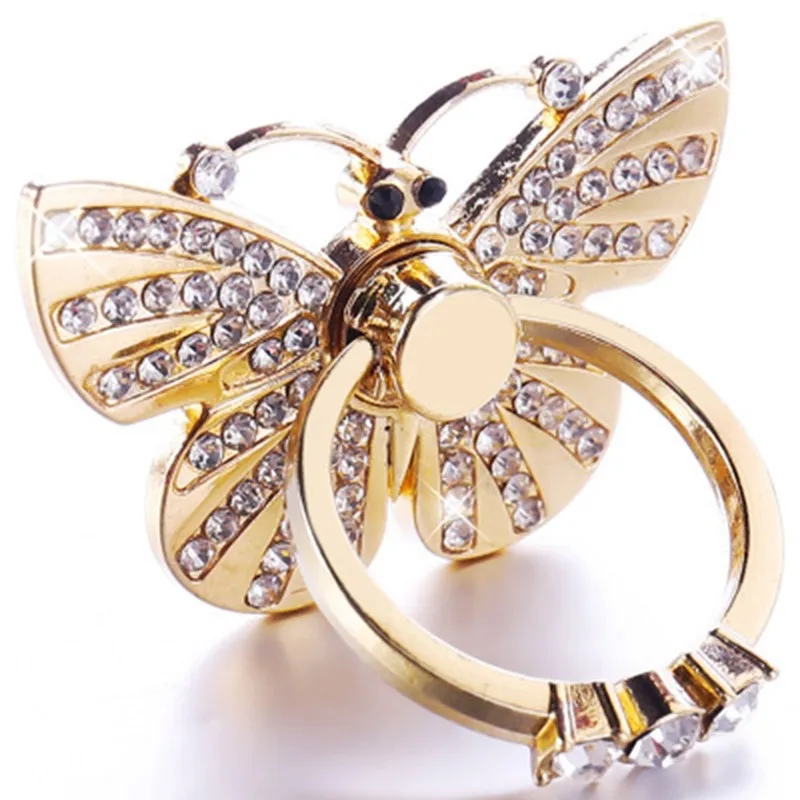 Новинка 360 горячая Распродажа металлический кольцо на палец подставка-держатель