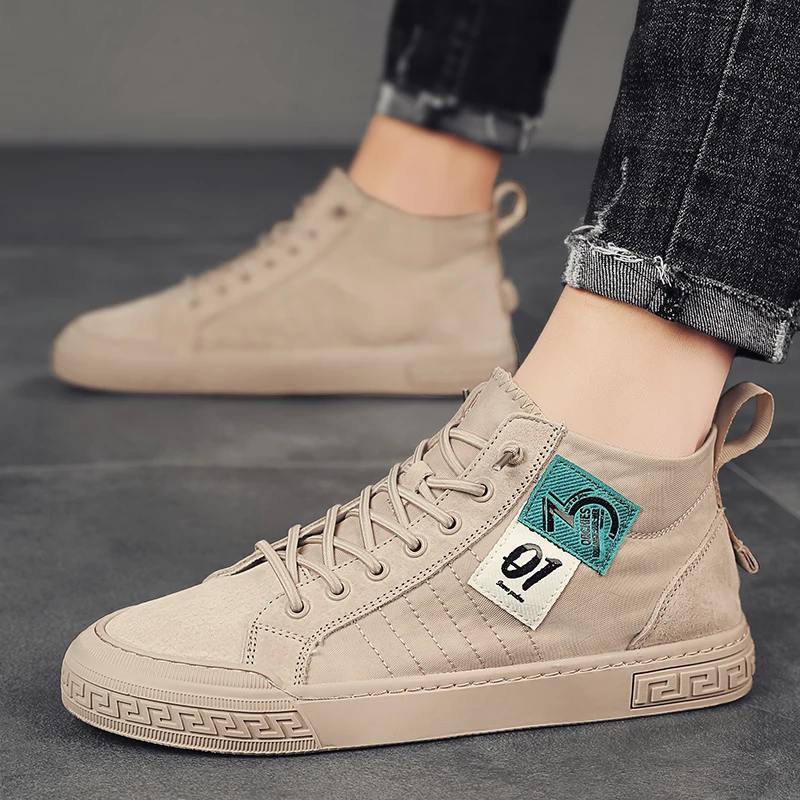 

Spring and summer men's shoes, casual, breathable, soft, lightweight and fashionable all-match canvas sneakers size 39-44