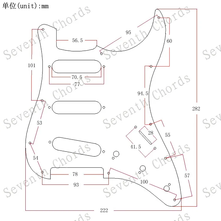 metall aluminium 11 löcher sss gitarre schlagbrett anti scratch platte für st fd elektrische gitarre gold bronze free global shipping