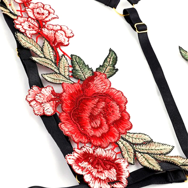 

2pcs/set Sexy Ultrathin Lace Bra Panties Set Women Lingerie Lace Embroidery Floral Strappy Unpadded Bra Black Push Up Halter Bra