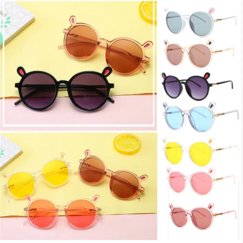 

7 Colors Fashion Boys Popular Novelty Toys Sunglasses Goggles Kids Baby Frame Children Outdoor Glasses For Girls