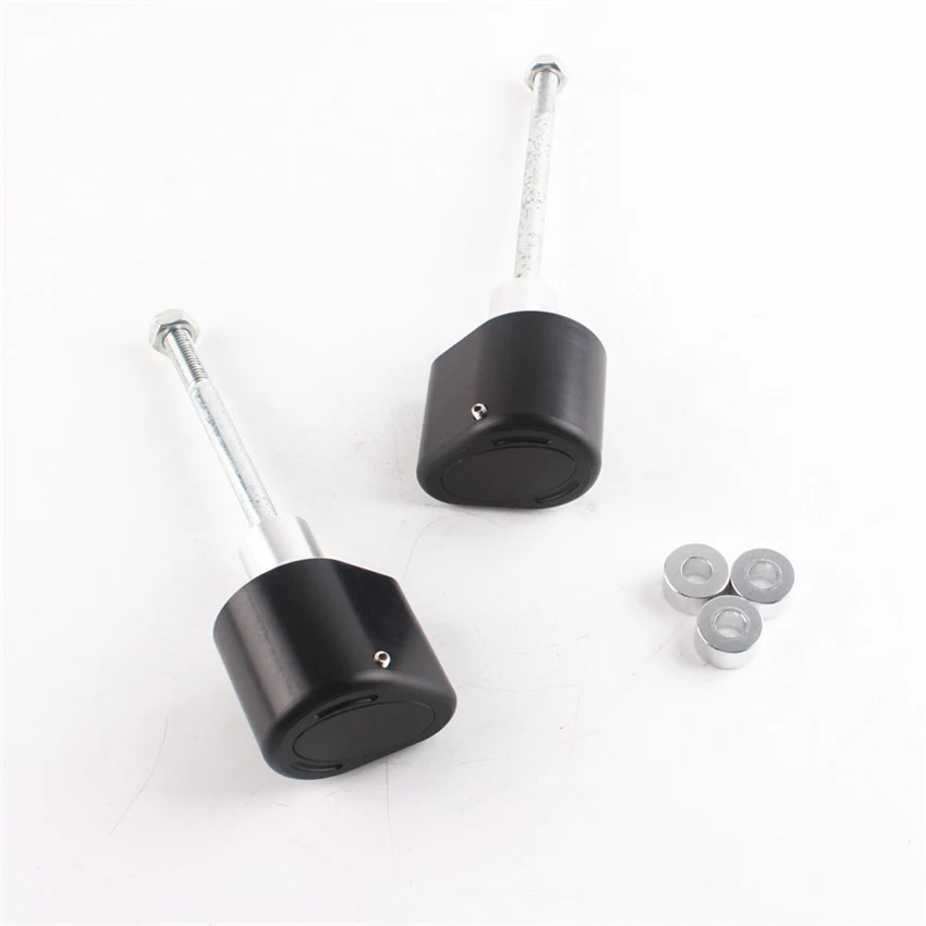 

Aluminum Motorcycle Stator Cover Slider Frame Protector Crash Black For Kawasaki Z1000 2007 08-2009