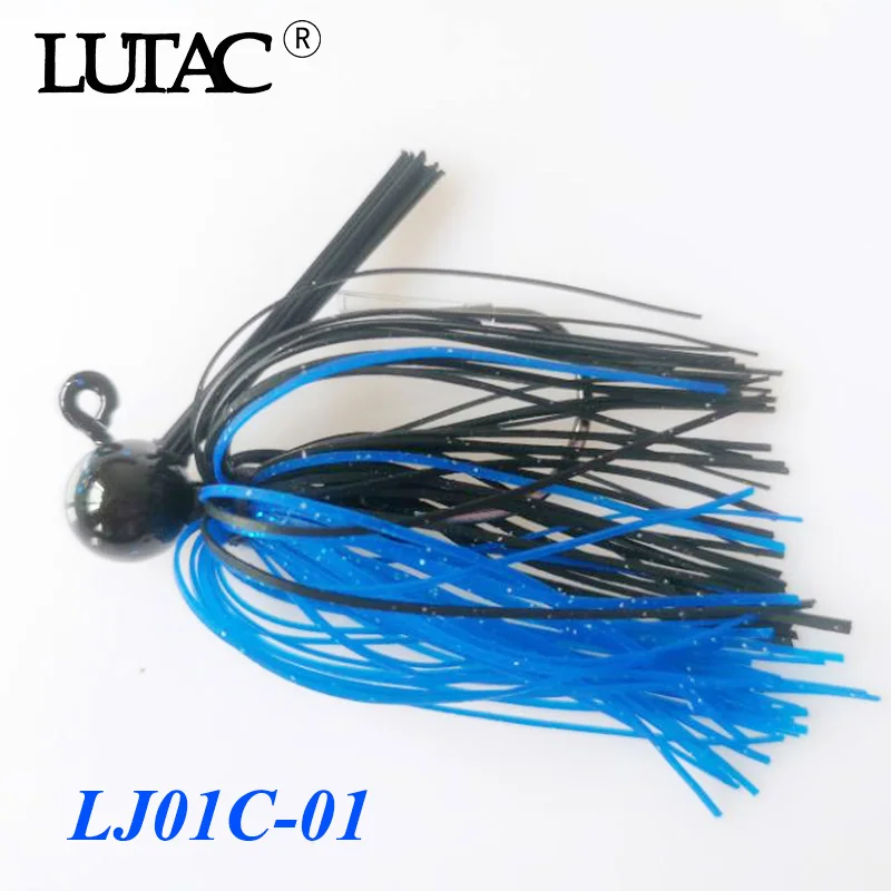 

Резиновый джиг-крючок LUTAC, приманка для окуня, 10 г, рыболовные крючки, резиновая юбка, металлический джиг-воблер с резиновыми кольцами