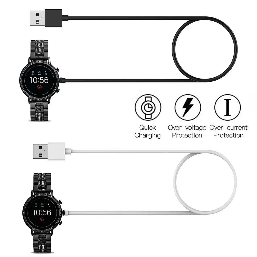 Для Fossil Gen 4 5 зарядное устройство Замена беспроводной usb зарядная док станция с