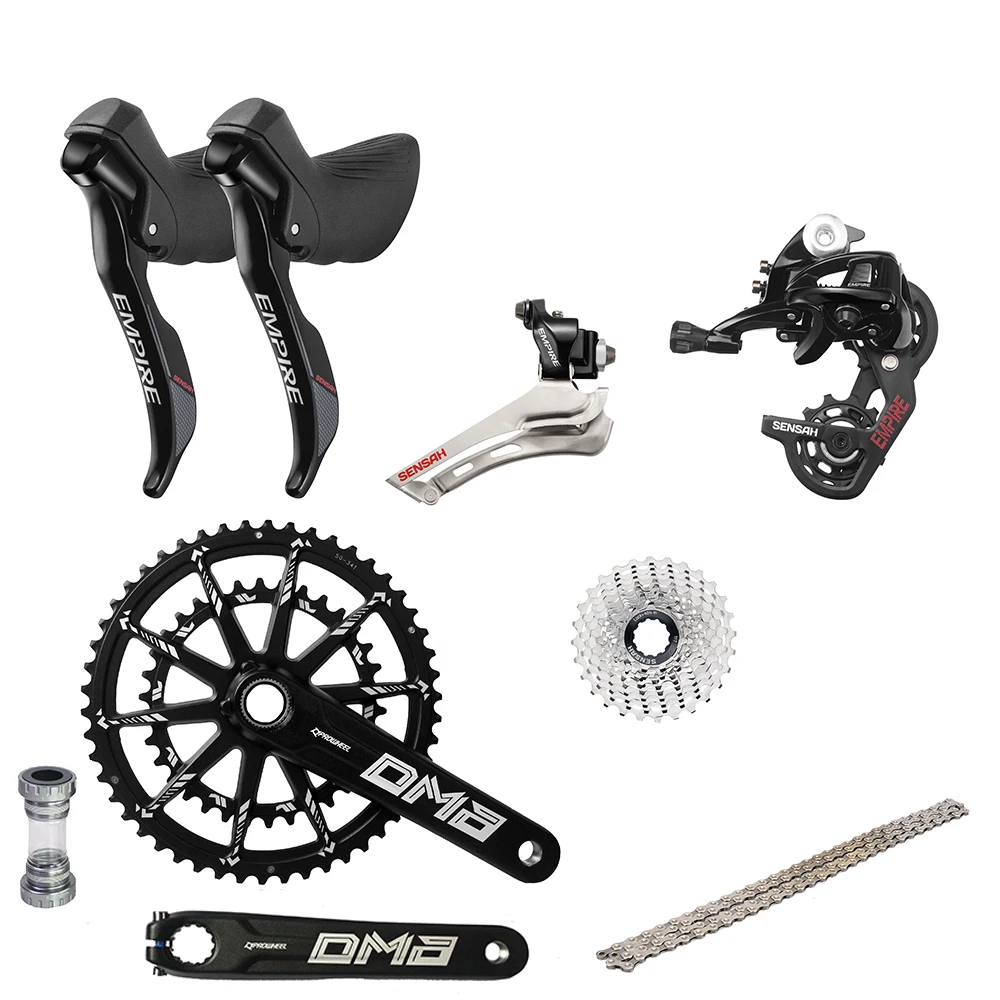 SENSAH EMPIRE 2x11 Speed 22s Road Groupset для дорожного велосипеда 5800 R7000|Велосипедный