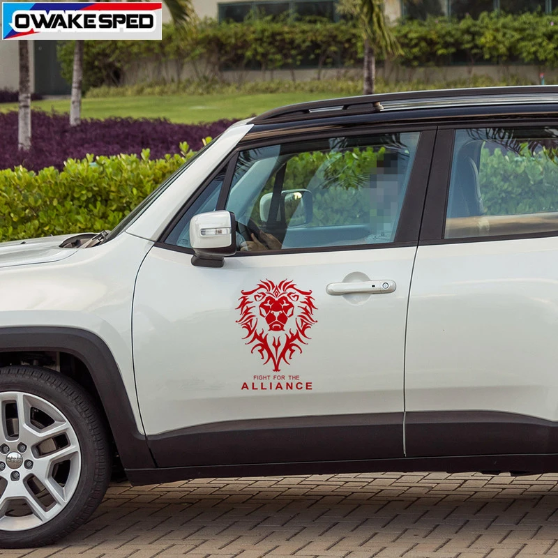 Наклейки на капот автомобиля Лев тотем Виниловая наклейка для Jeep Renegade Wrangler FIGHT For