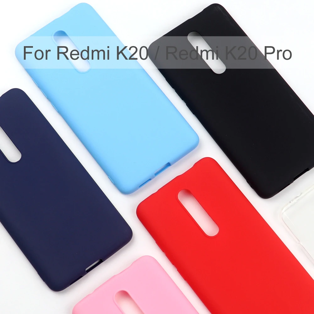 

Silicone Case For Xiaomi Redmi K20 Pro / K20 Mobile Phone TPU Soft Back Case Cover Coque Funda