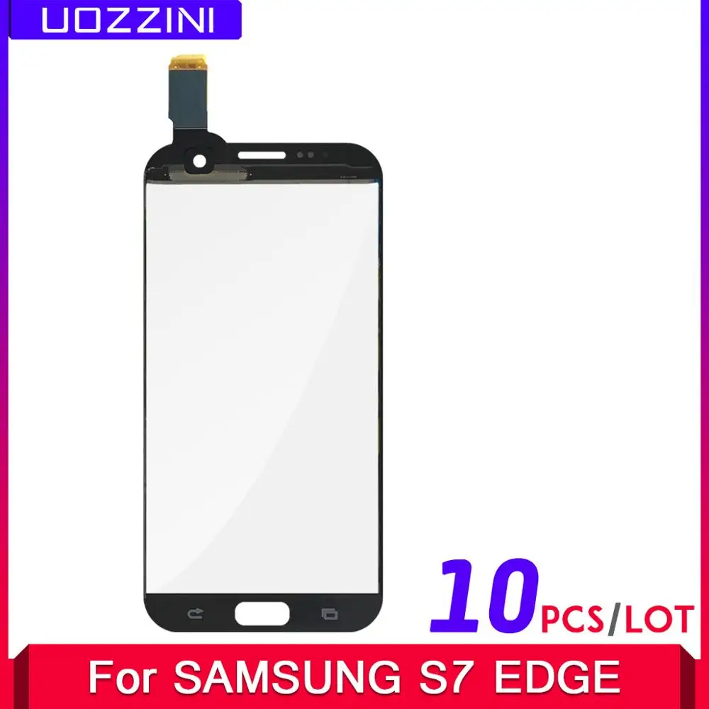 10 шт. экран для Samsung Galaxy S7 Edge G9350 G935 G935F сенсорный дигитайзер сенсорная стеклянная