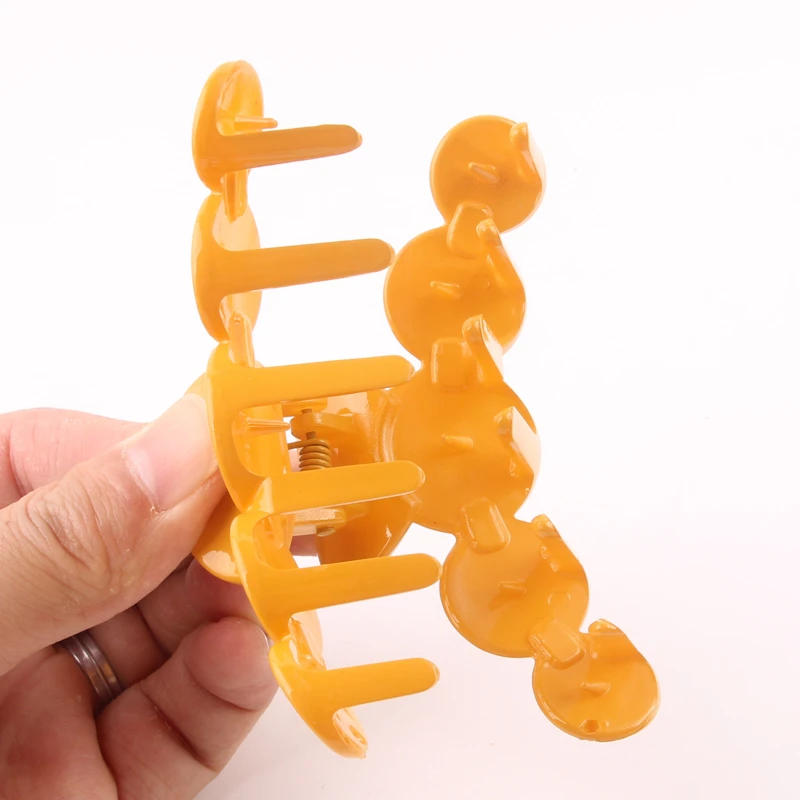 2020 Большие Крабы для волос женщин прочные зажимы качественные уплотненные