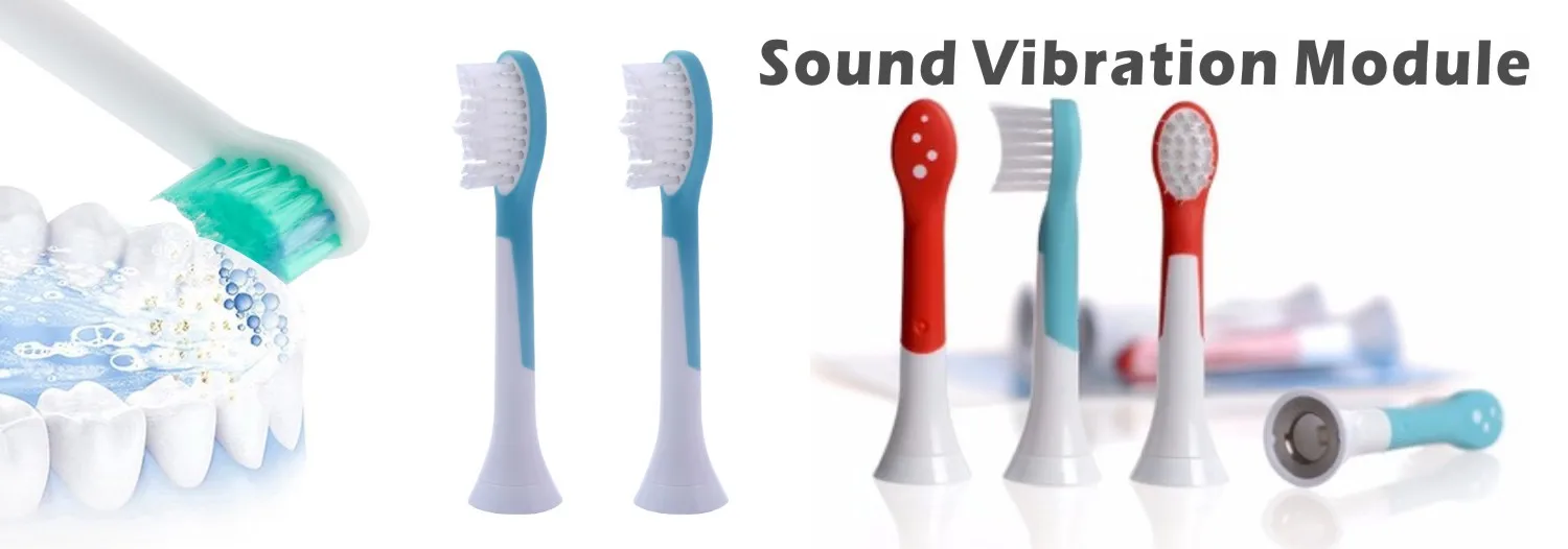 4 шт./лот вибрационные сменные насадки для зубной щетки для Philips Sonicare proresyota HX6014/HX6024/HX6034/HX6064