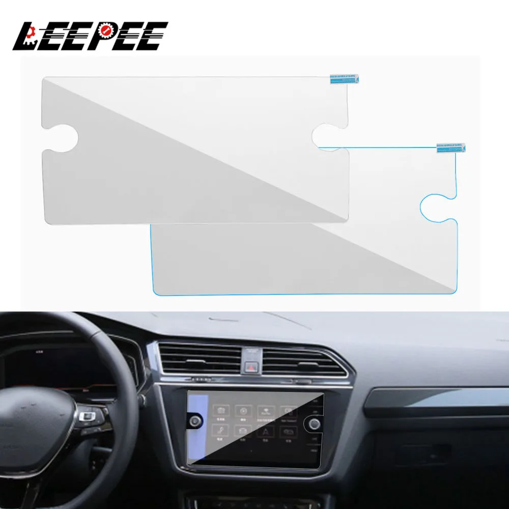 8 дюймов закаленное Стекло автомобильный навигатор Экран протектор для Volkswagen Tiguan